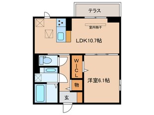 セレスティア助光B棟の物件間取画像